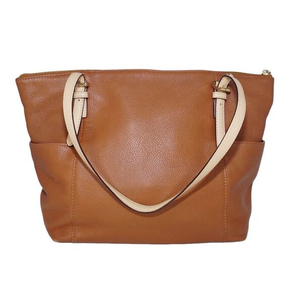 Michael Kors Brown Leather Shoulder Bag - Picture 1 of 6